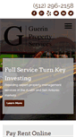 Mobile Screenshot of guerinpropertyservices.com